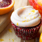 Chocolate Cupcakes with Royal Red Frosting