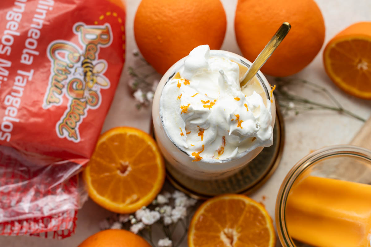 Minneola Tangelo Creamsicle Smoothie