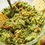 Guacamole made with lemons