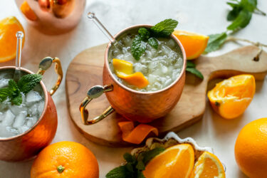Citrus Champagne Moscow Mule