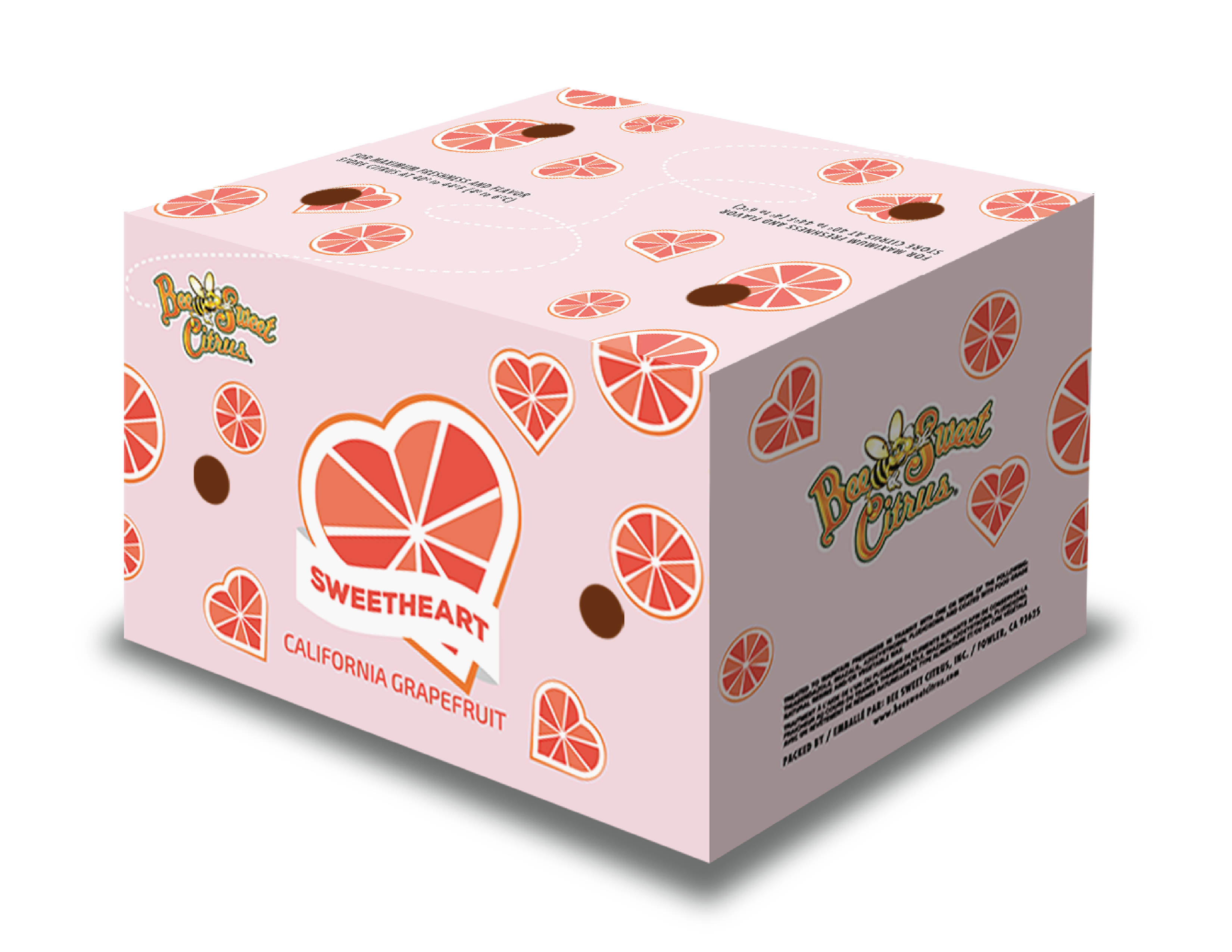Grapefruit Sweetheart Standard Carton - 40#